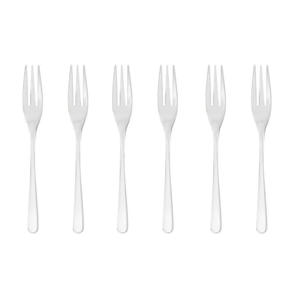 Set 6 Forchettine da Dolce Acciaio Inox 18 10 “Taste” Sambonet – 14,5 cm