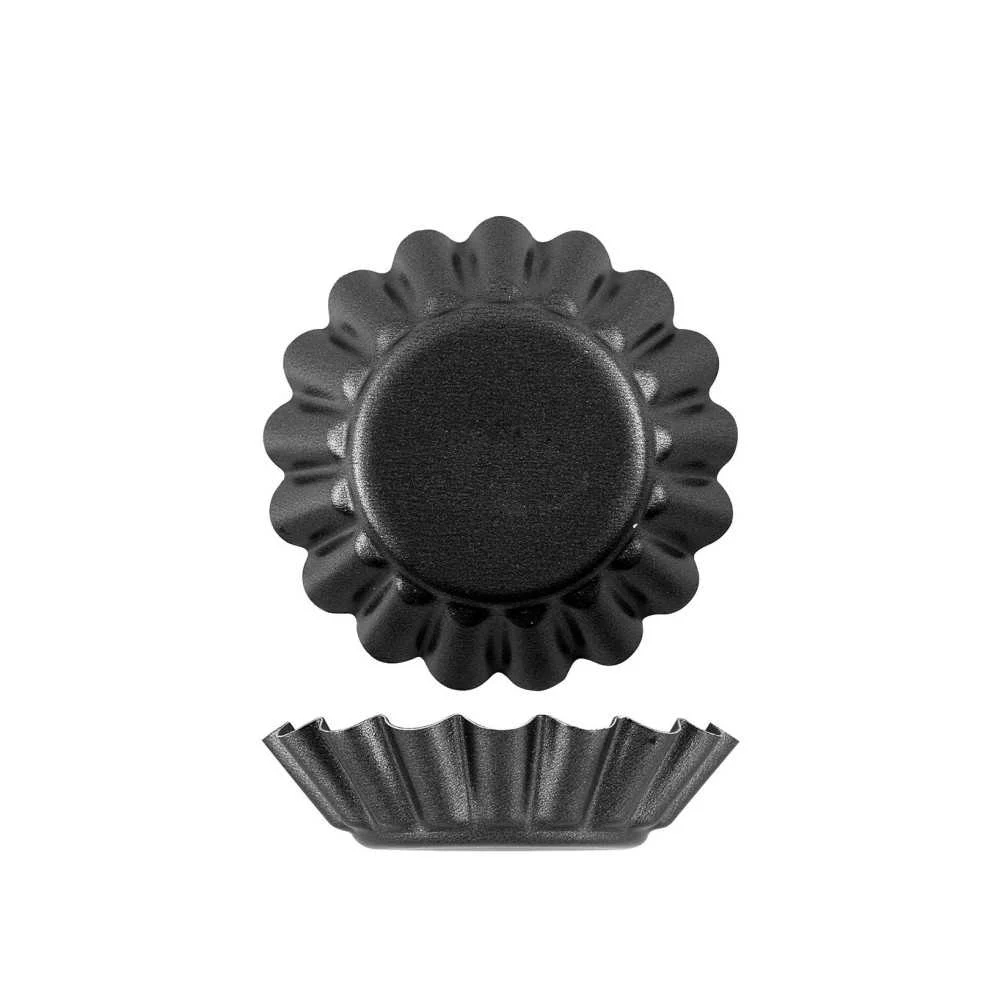 Set 6 formine riccia Ø 7 cm antiaderenti – stampi creativi da forno