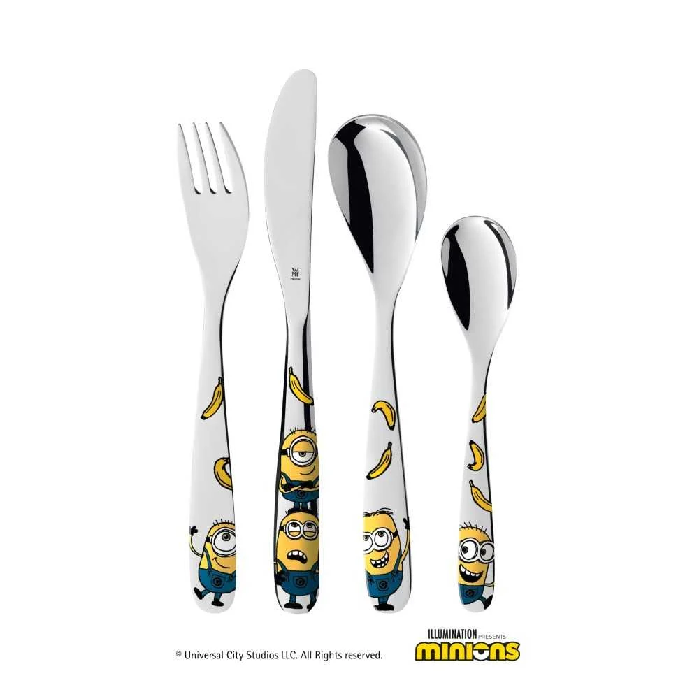 Set posate bambini “Minions” WMF – 4 pezzi