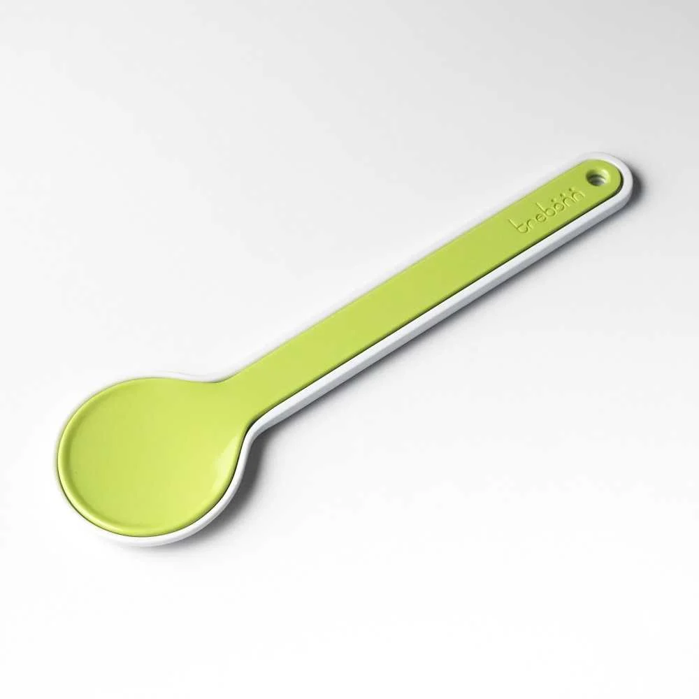Set Posate Insalata Melammina 27,5x7,5 cm – Verde Bianco Elegante