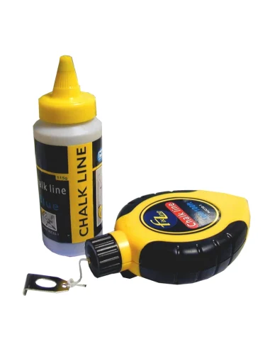 Set tracciatore con flacone polvere blu in blister