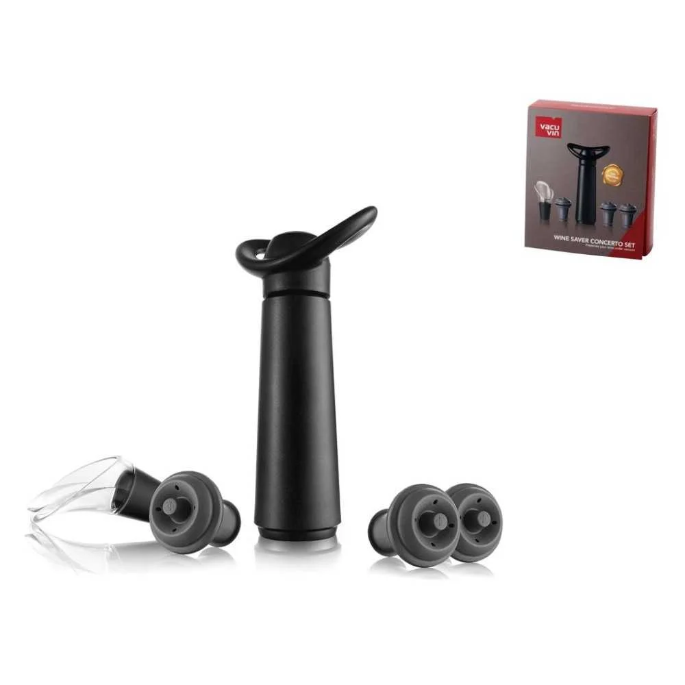 Set Wine Saver VacuVin Concerto 5 pezzi