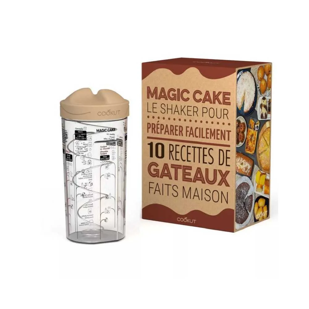 Shaker Magic Cake 18x8 cm – Prepara 10 Dolci Facili