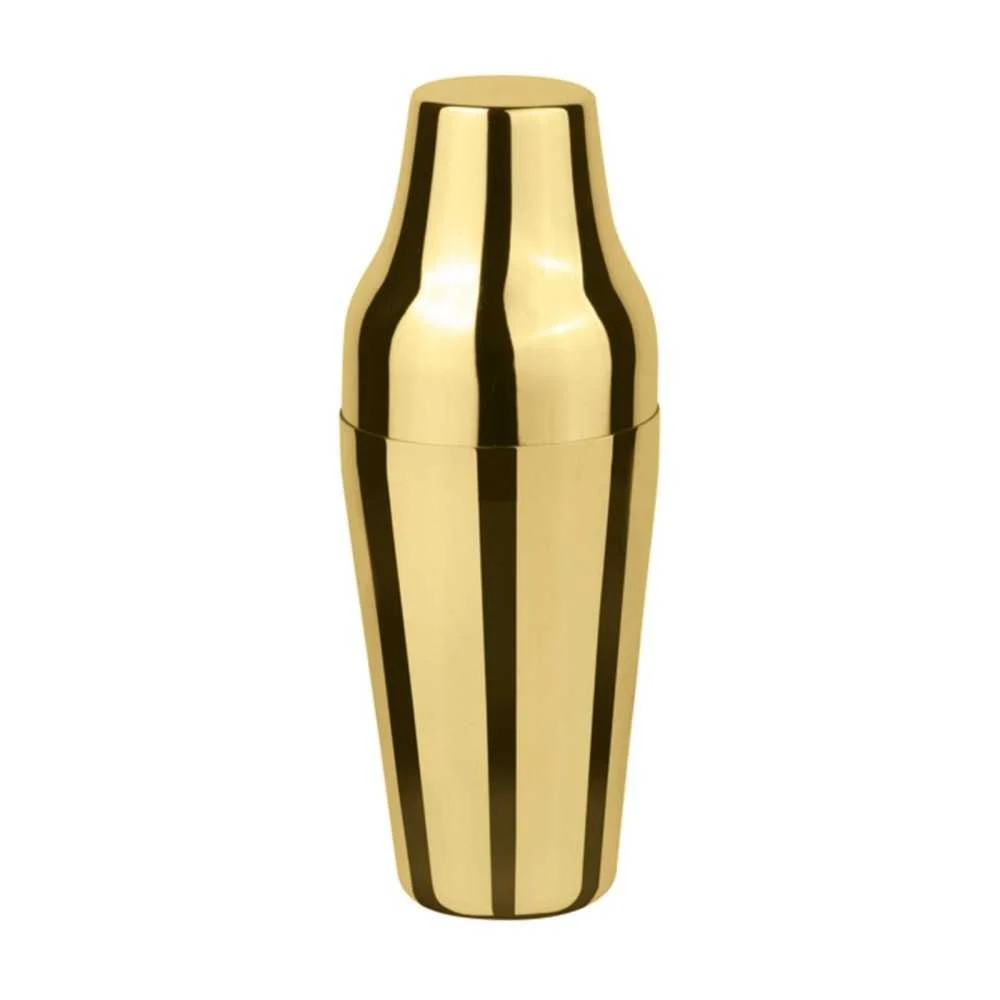 Shaker “Parisienne” Acciaio Inox Gold Look 70 cl
