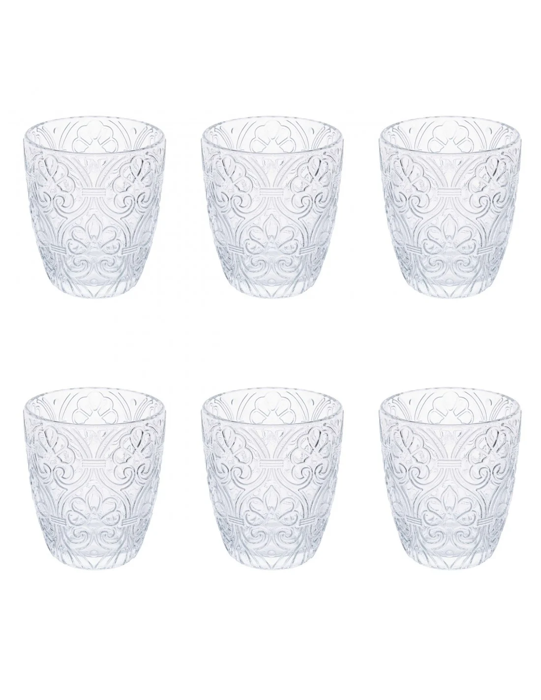 SHARM SET 6 BICCHIERI 325ML TRASPARENTI
