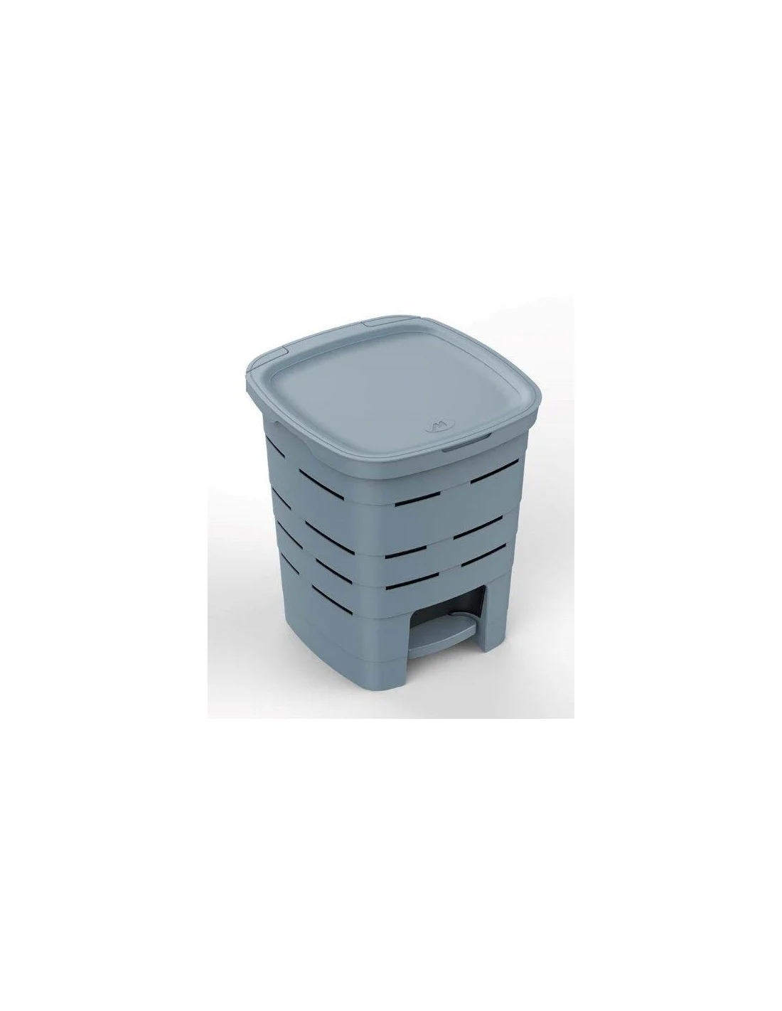 PATTUMIERA PEDALE 6L AZZURRO
