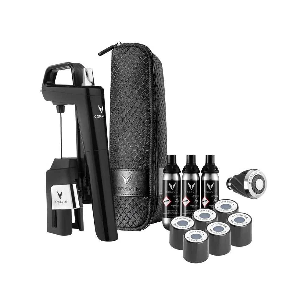 Sistema Mescita Coravin Timeless Six+ 13 pezzi
