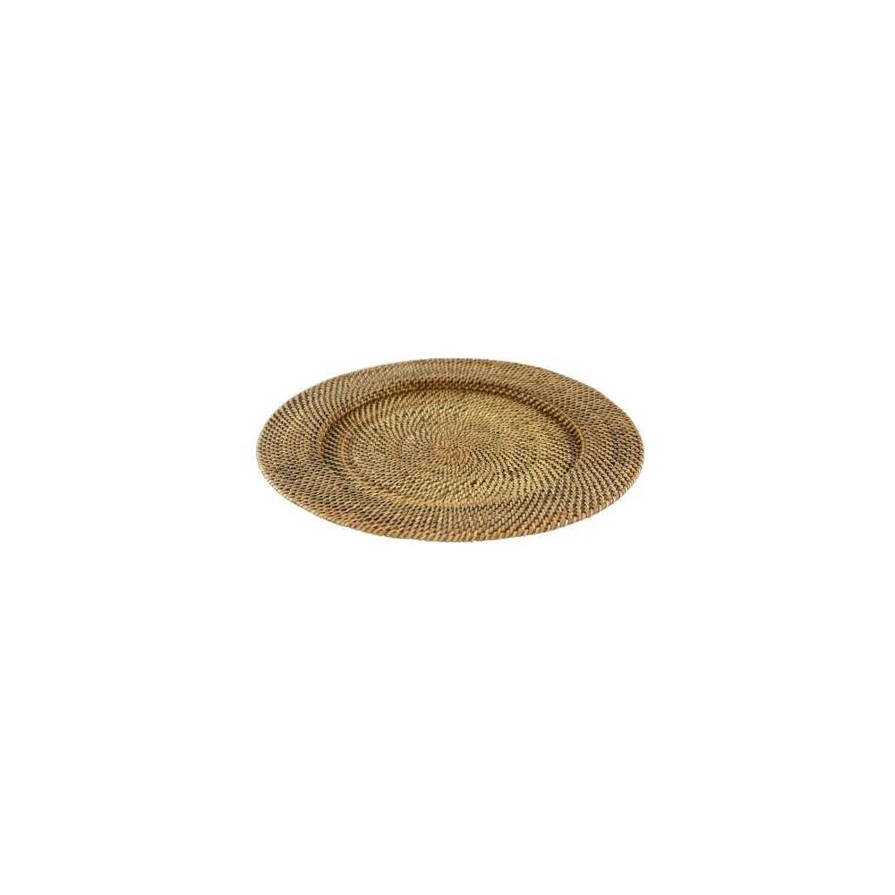 Sottopiatto legno di vite Ø 33 cm