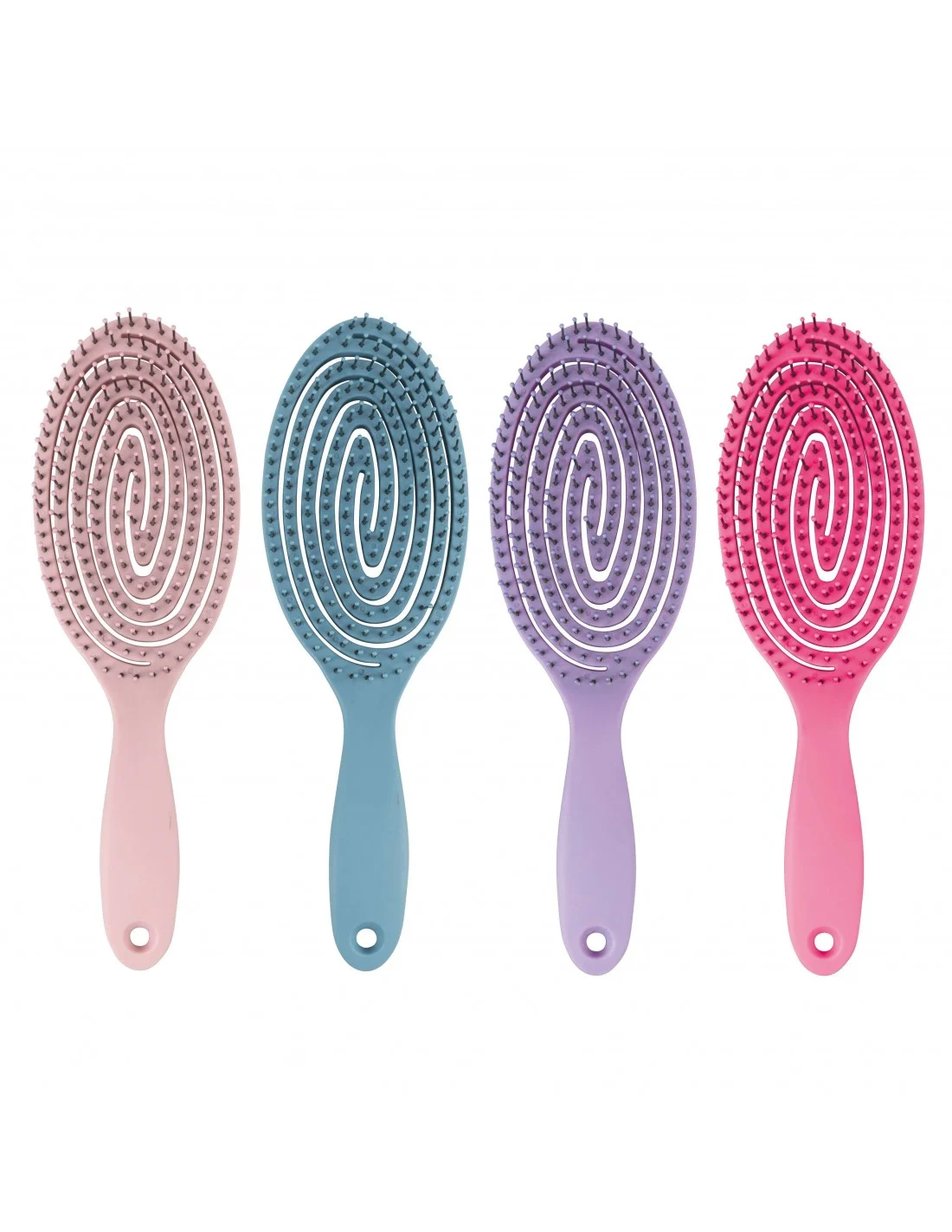 SPAZZOLA CAPELLI ANTINODO 4 COLORI ASSORTITI