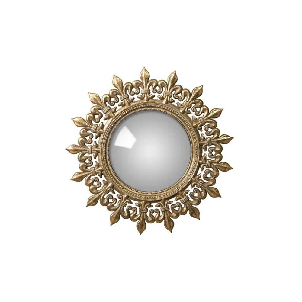 Specchio convesso Oro Antico Chehoma con cornice lavorata