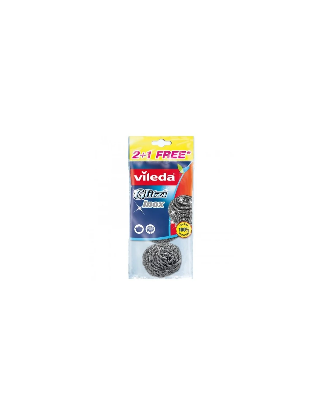 "VILEDA" SPIRALE INOX 3PZ
