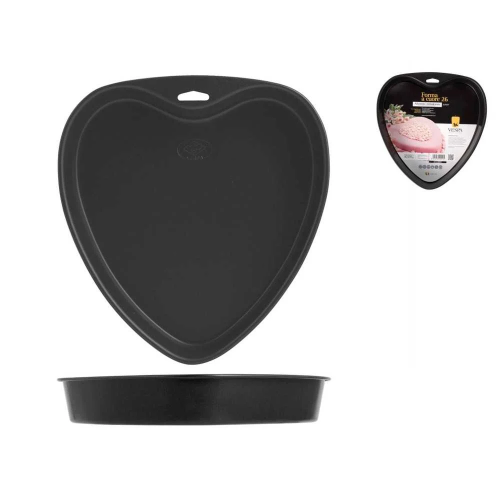 Stampo Dolci Antiaderente a Cuore 26 cm linea Vespa