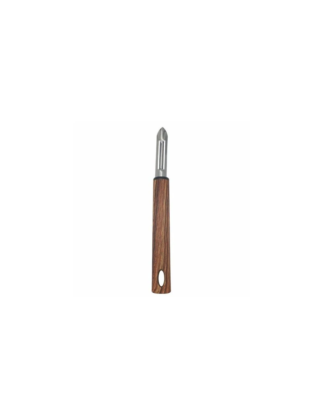 SVUOTA ZUCCHINE ACCIAIO INOX MANICO LEGNO
