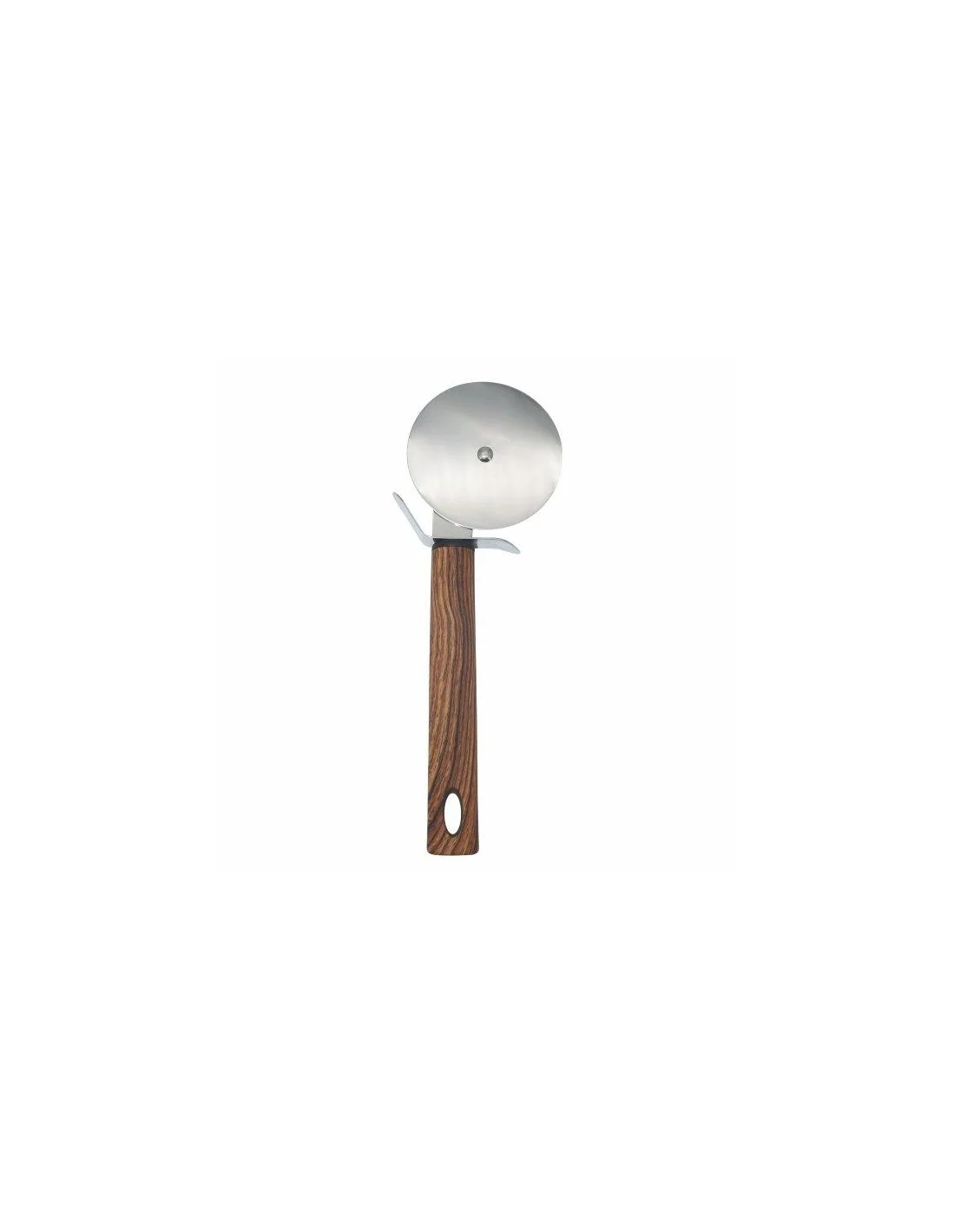 TAGLIAPIZZA 10CM DM ACCIAIO INOX MANICO LEGNO