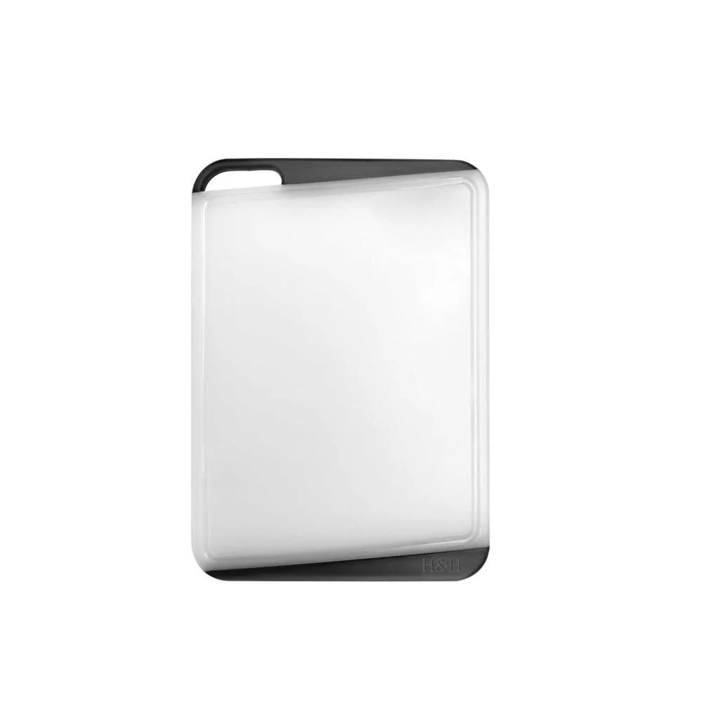 Tagliere Bianco e Nero in Polipropilene 35x25 cm