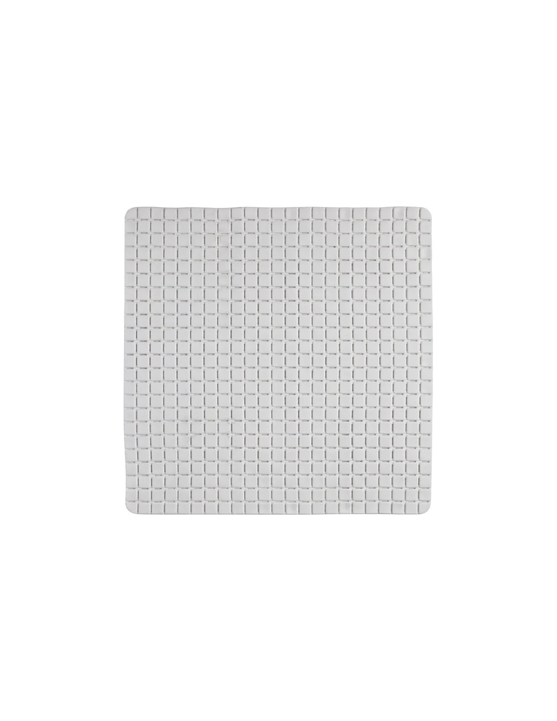 TAPPETO ANTISCIVOLO IN PVC MOSAICO BIANCO