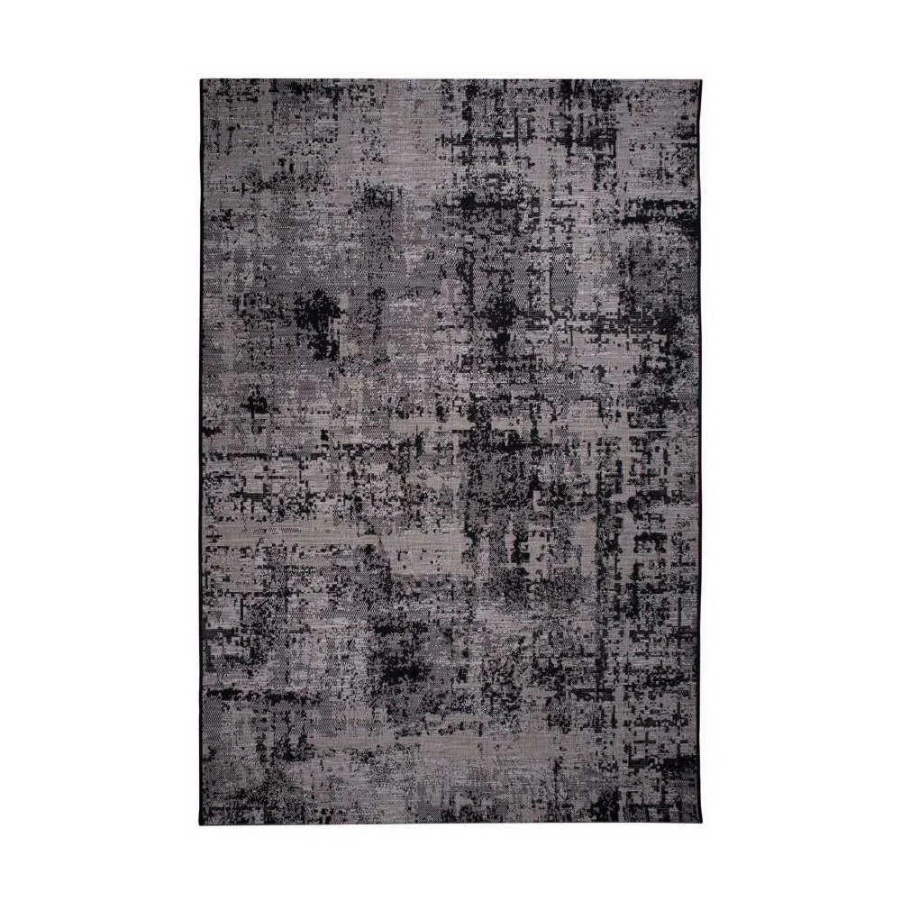 Tappeto Catania 160x230 Nero – Eleganza moderna per grandi spazi