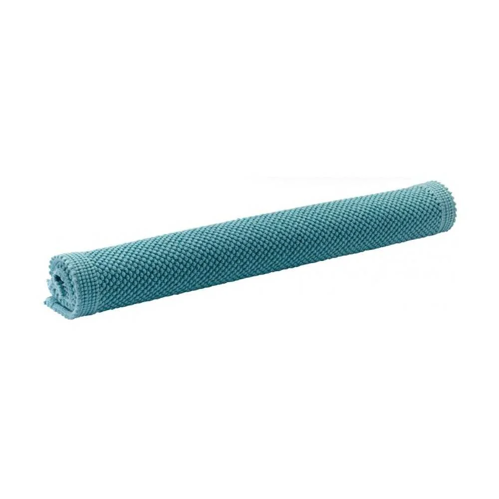 Tappeto da Bagno "Etia" Quarzo 54x110 cm – Morbidezza e Sicurezza in Cotone