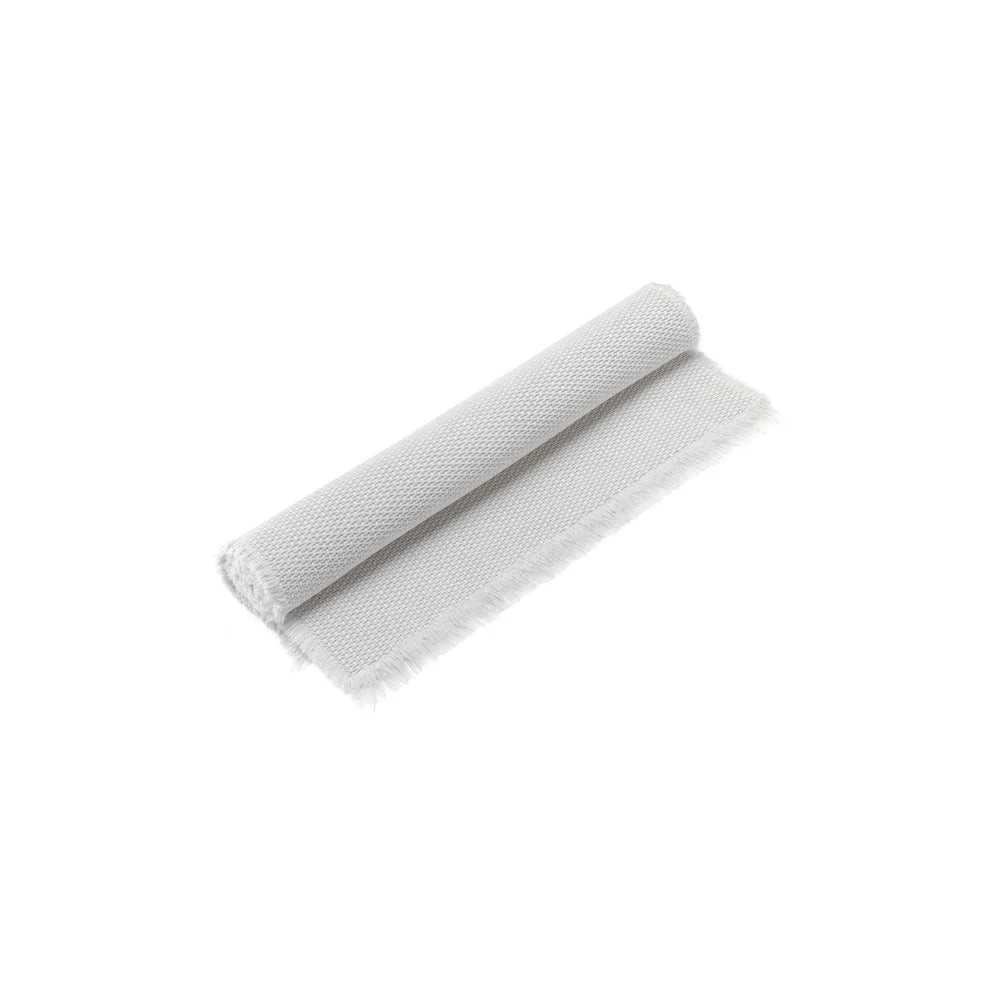 Tappeto da Bagno Snow 54x110 cm – Morbidezza e Raffinatezza con Frange Decorative