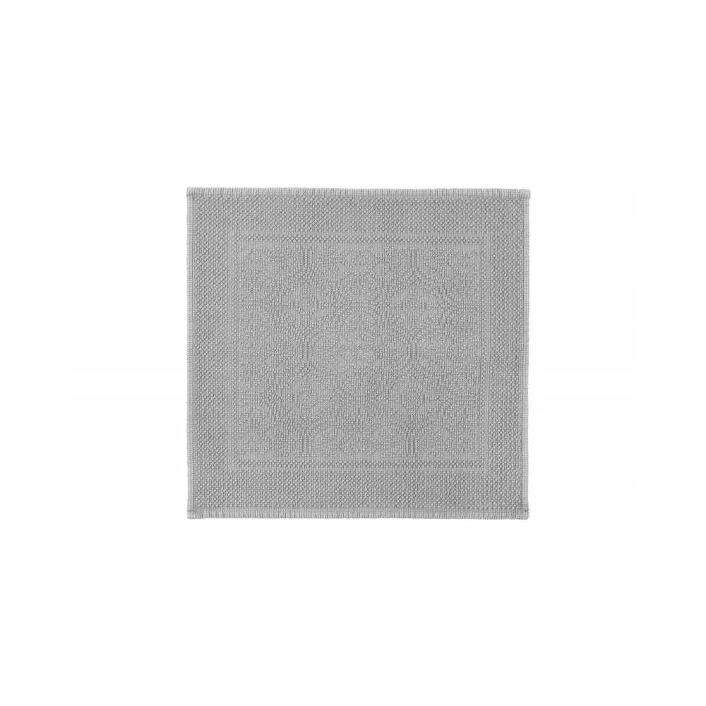 Tappeto Kymi Grigio 60x60 cm – Eleganza compatta per il bagno