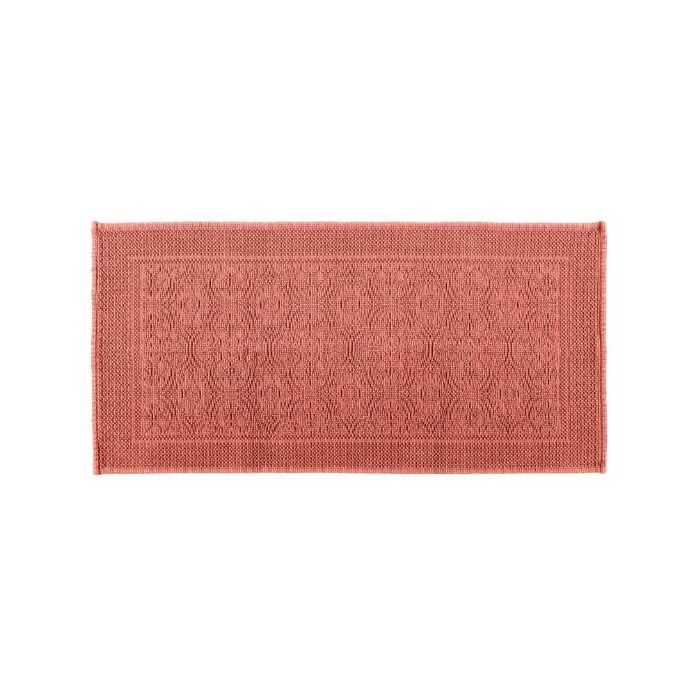 Tappeto Kymi Rosa 55x110 cm – Colore e Comfort in Cotone di Qualità