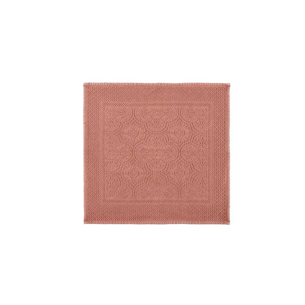 Tappeto Kymi Rosa 60x60 cm  Eleganza e Morbidezza per Spazi Compatti