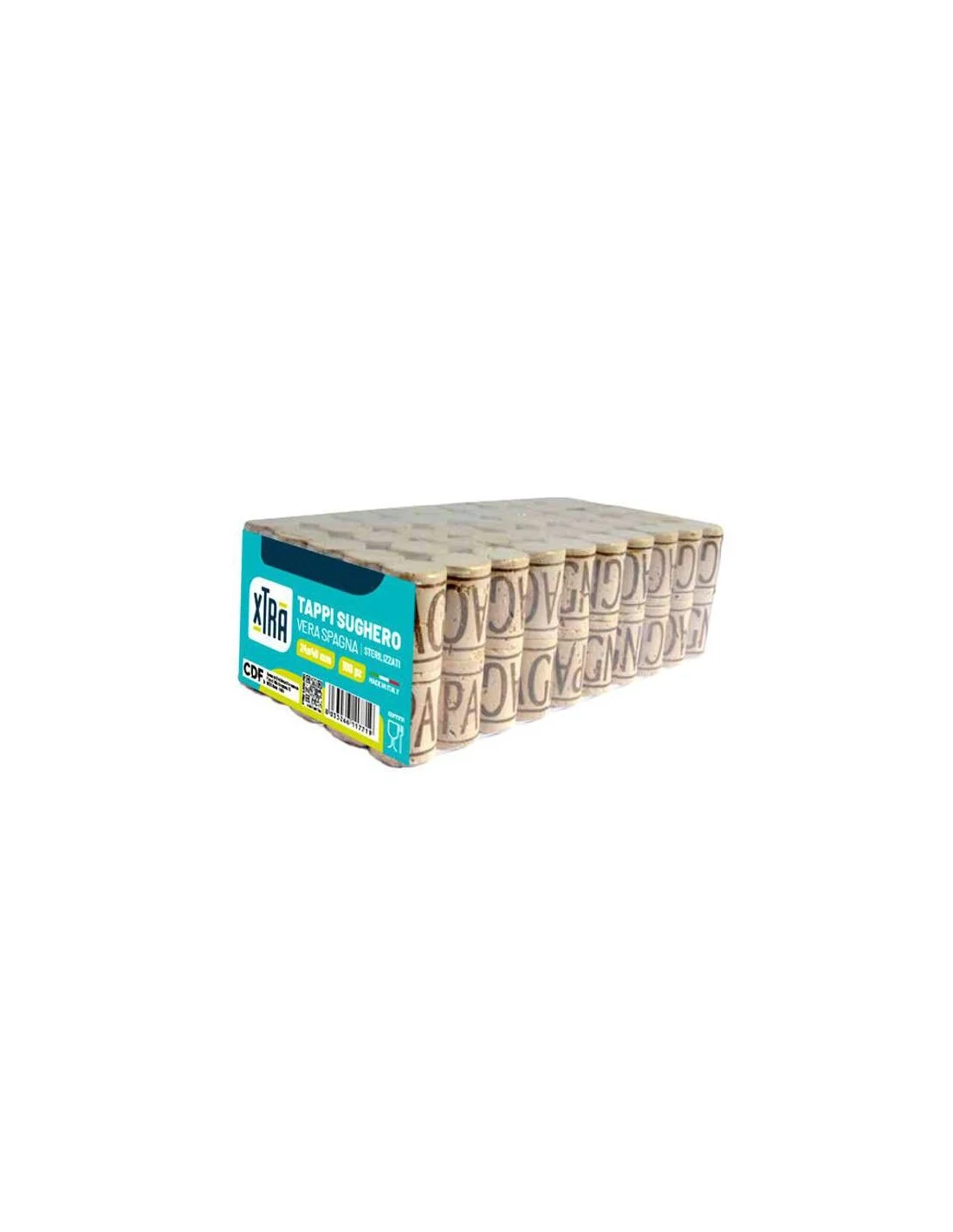 TAPPO SUGHERO 30X40 SUPER 100PZ