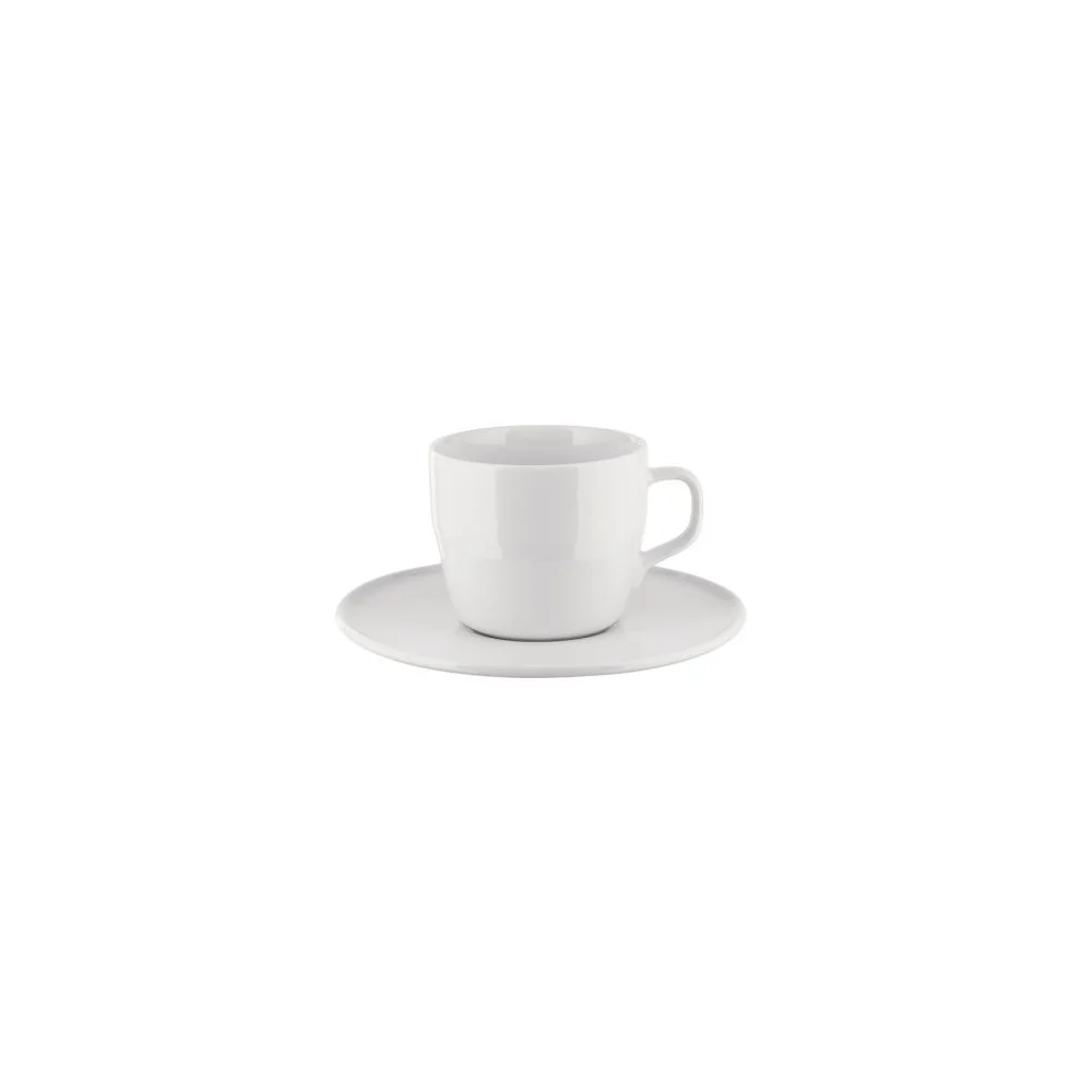 Tazza da Tè con Piattino “Itsumo” by Alessi – Porcellana Raffinata