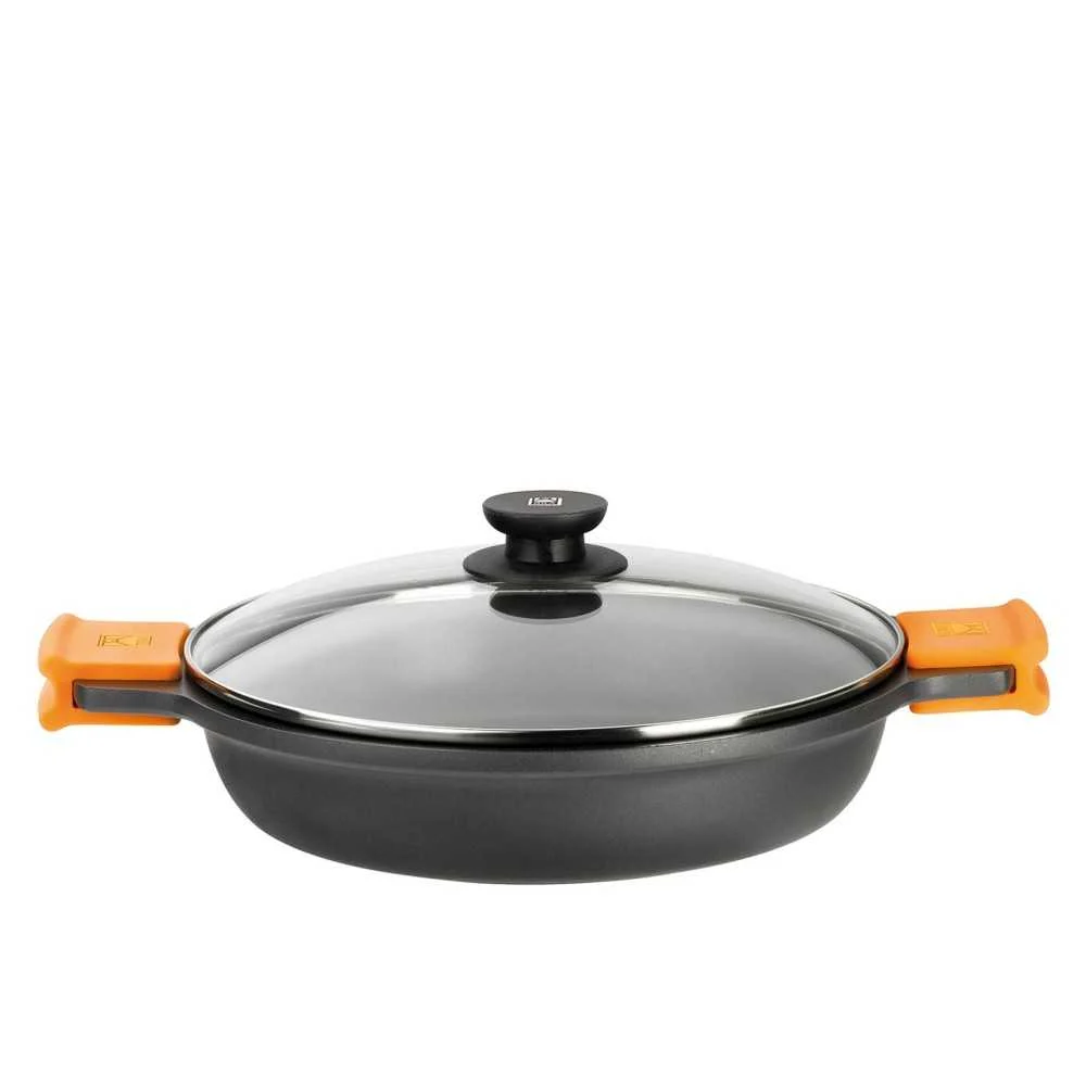 Tegame 2 Manici Antiaderente Efficient con Coperchio Ø 30 cm