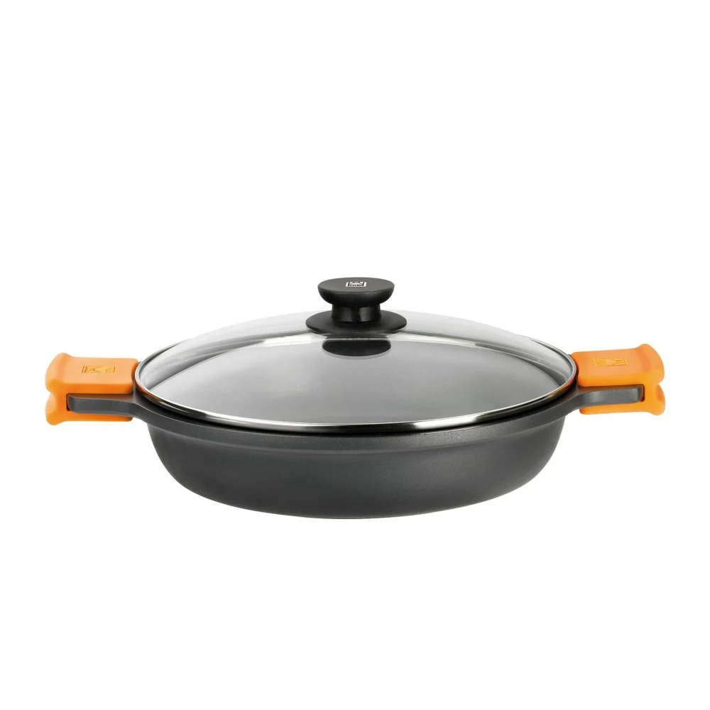 Tegame 2 Manici Antiaderente Efficient con Coperchio Ø 40 cm