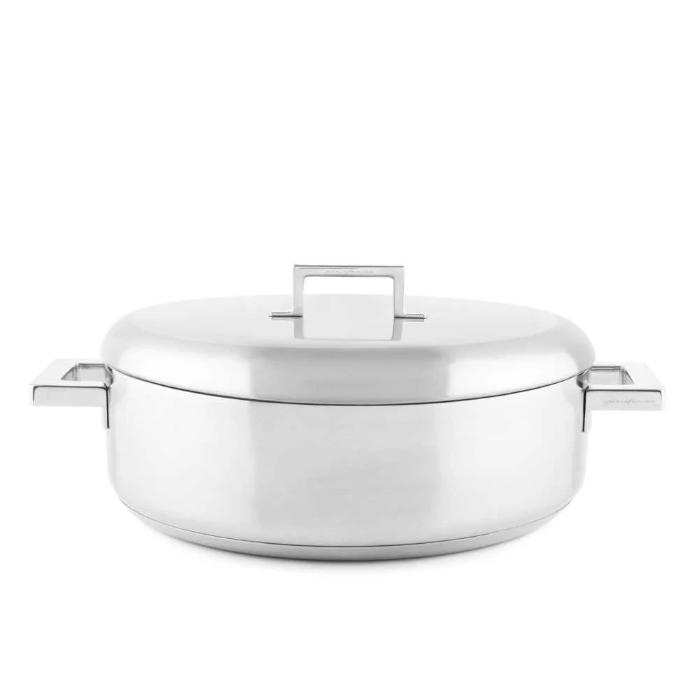 Tegame Acciaio Inox Ø 28 cm con 2 Manici – Mepra Stile
