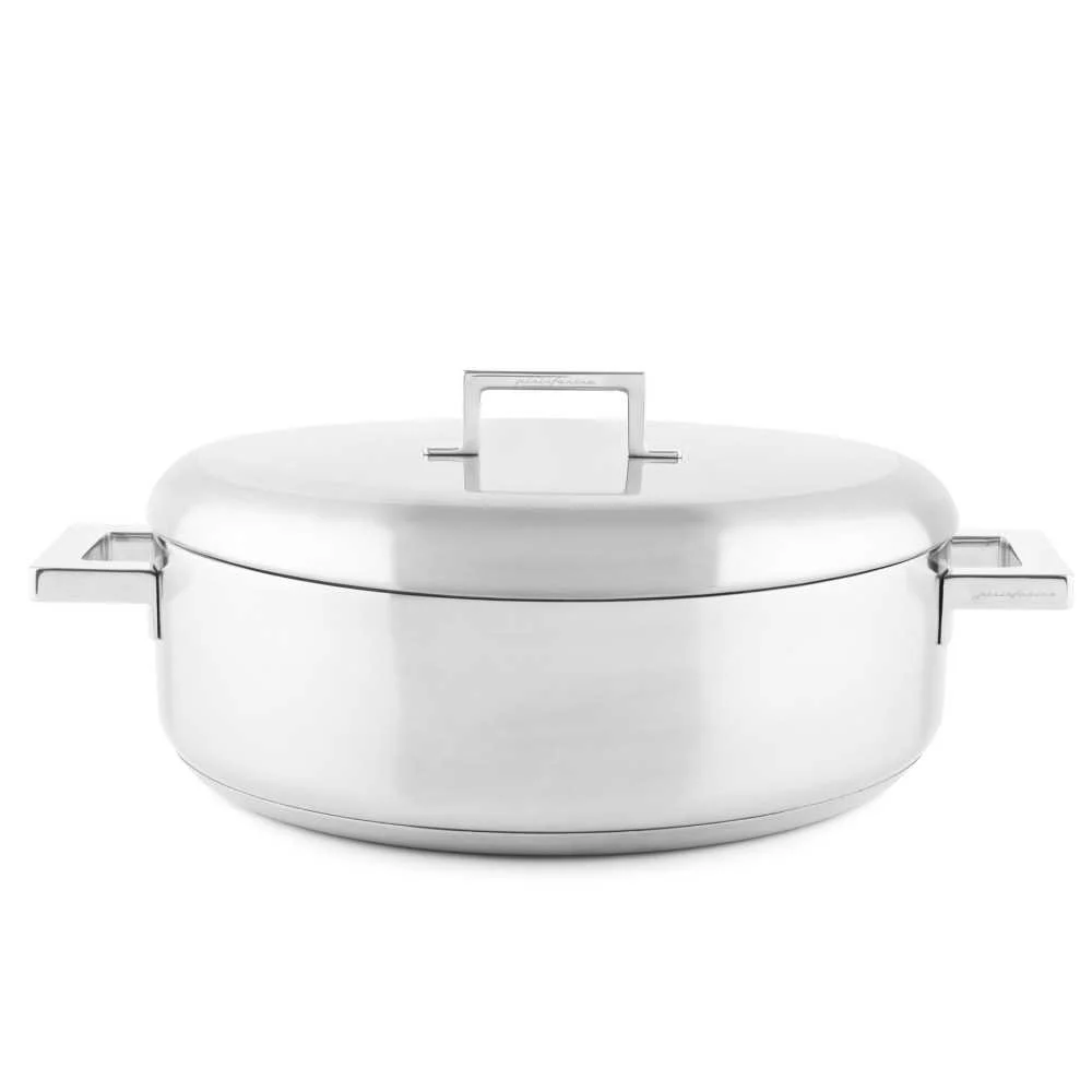 Tegame Acciaio Inox Ø 32 cm con 2 Manici – Mepra Stile