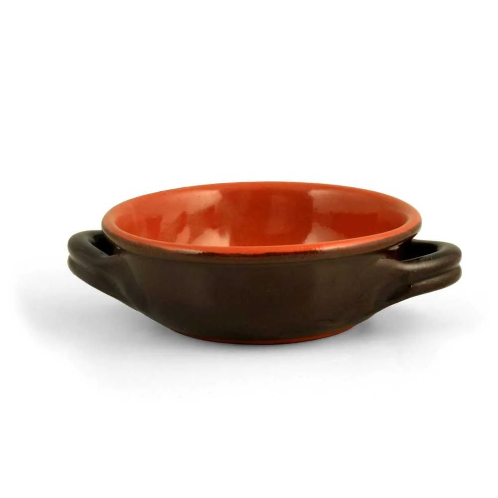 Tegame Elegante in Ceramica Vulcanica con 2 Manici – Ø 14 cm