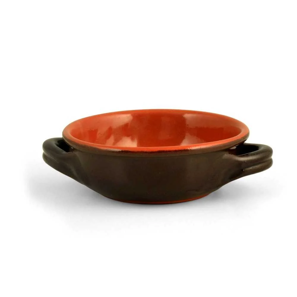 Tegame in Ceramica Artigianale con 2 Manici – Ø 12 cm Made in Italy