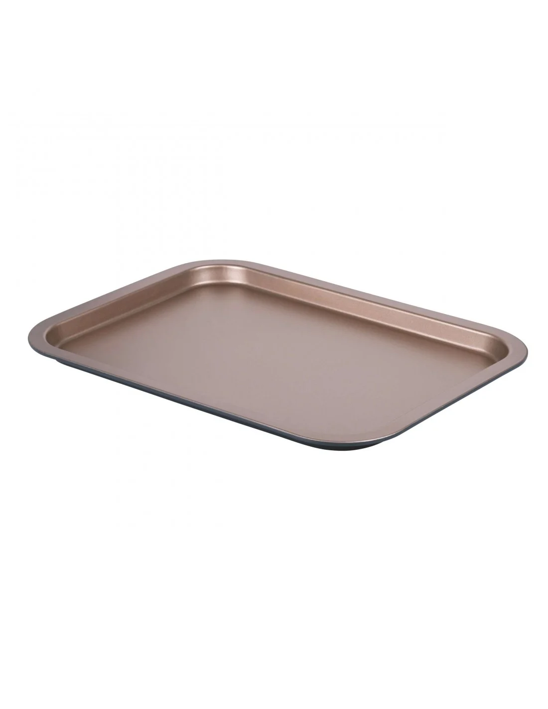 TEGLIA RETTANGOLARE BASSA GRIGIO GOLD 39X28X2 CM