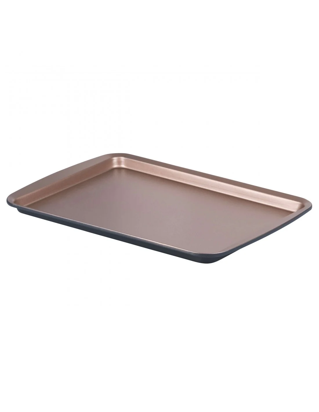 TEGLIA RETTANGOLARE BASSA GRIGIO GOLD 43X29X3CM