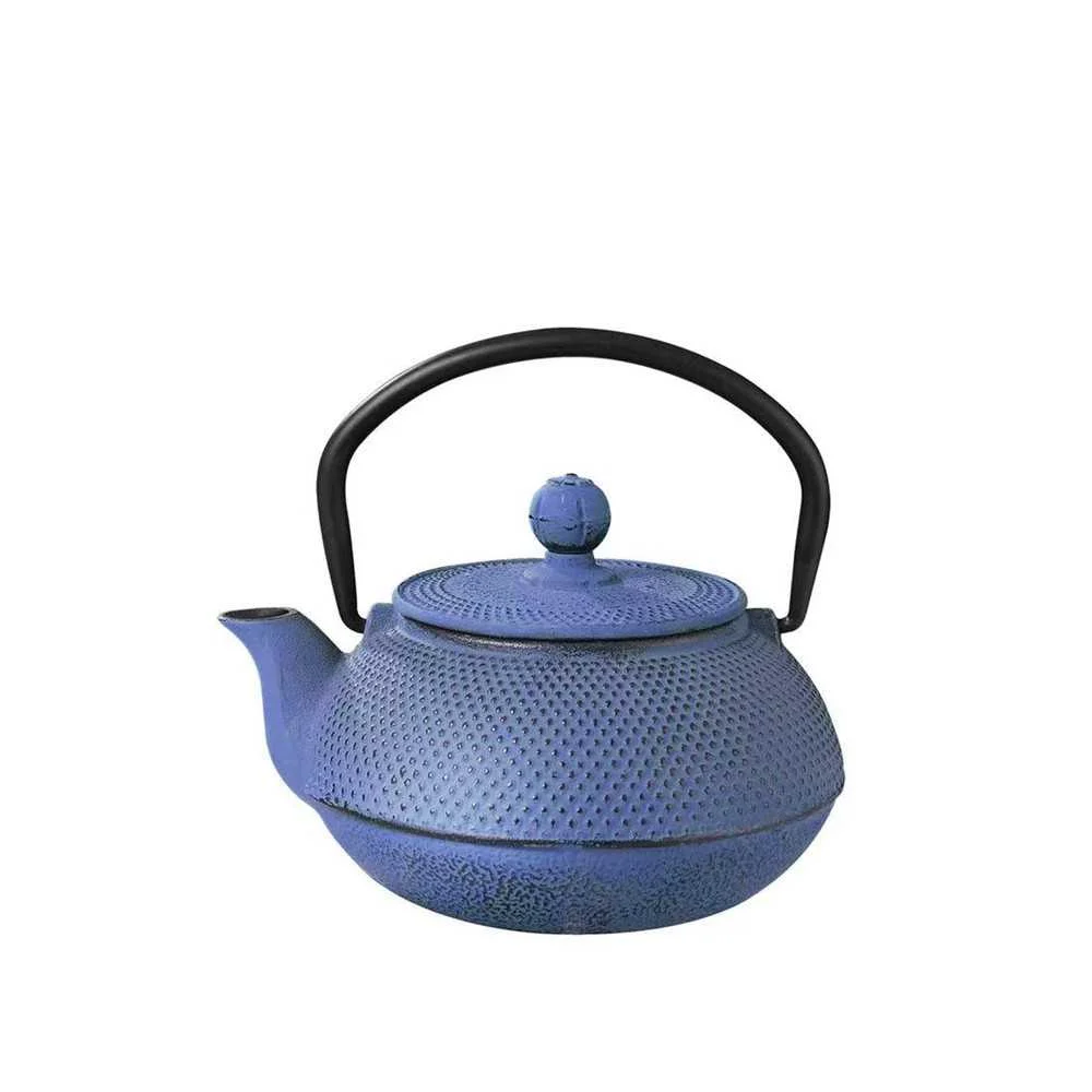 Teiera in Ghisa Blu con Filtro in Acciaio “Emai” – 0,9 L di Tradizione Orientale