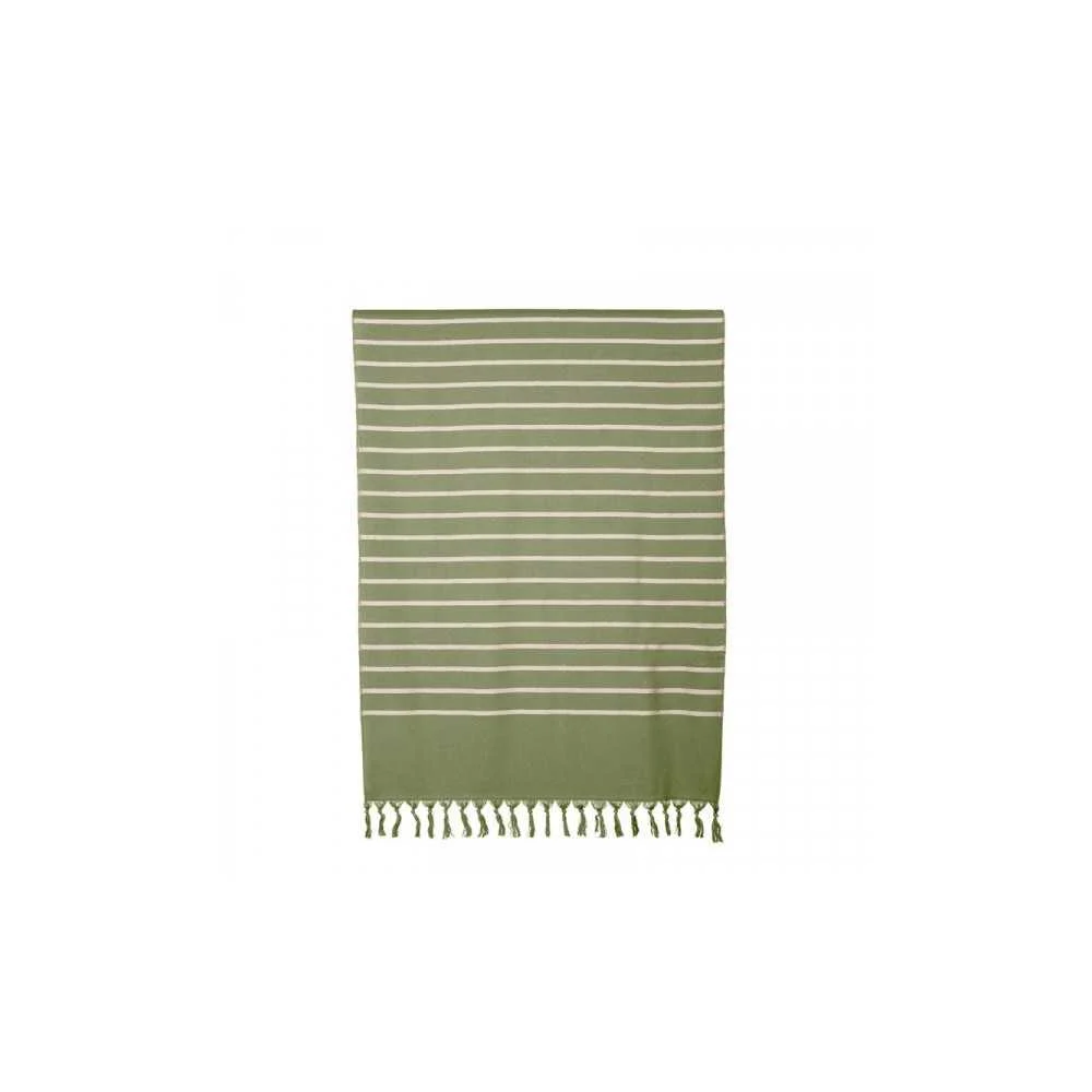 Telo Mare Pestemal Cotone 90 x 180 cm – Verde Militare