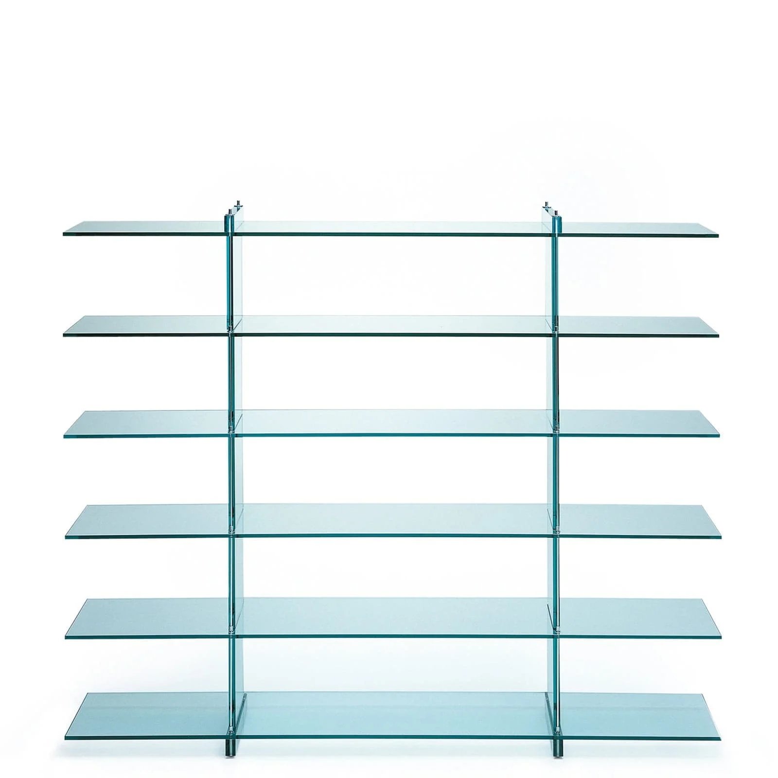 Libreria in Vetro TESO LIBRERIA di Renzo Piano per FontanaArte