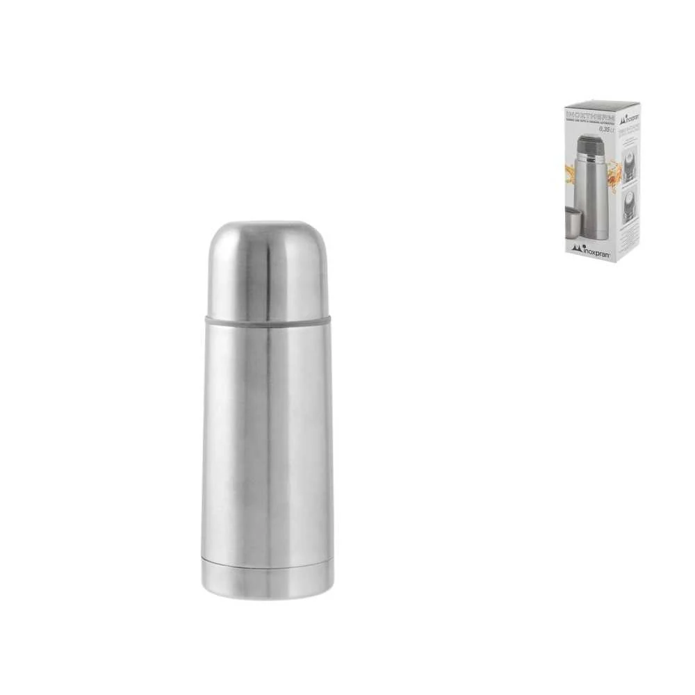 Thermos Inox Classic Inoxtherm 0,35 L – Compatto e resistente