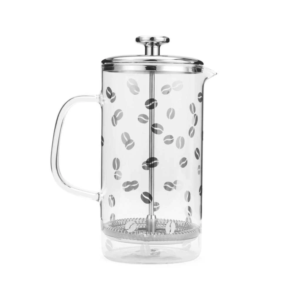 Tisaniera in vetro e acciaio “Mame” by Alessi – design minimal elegante