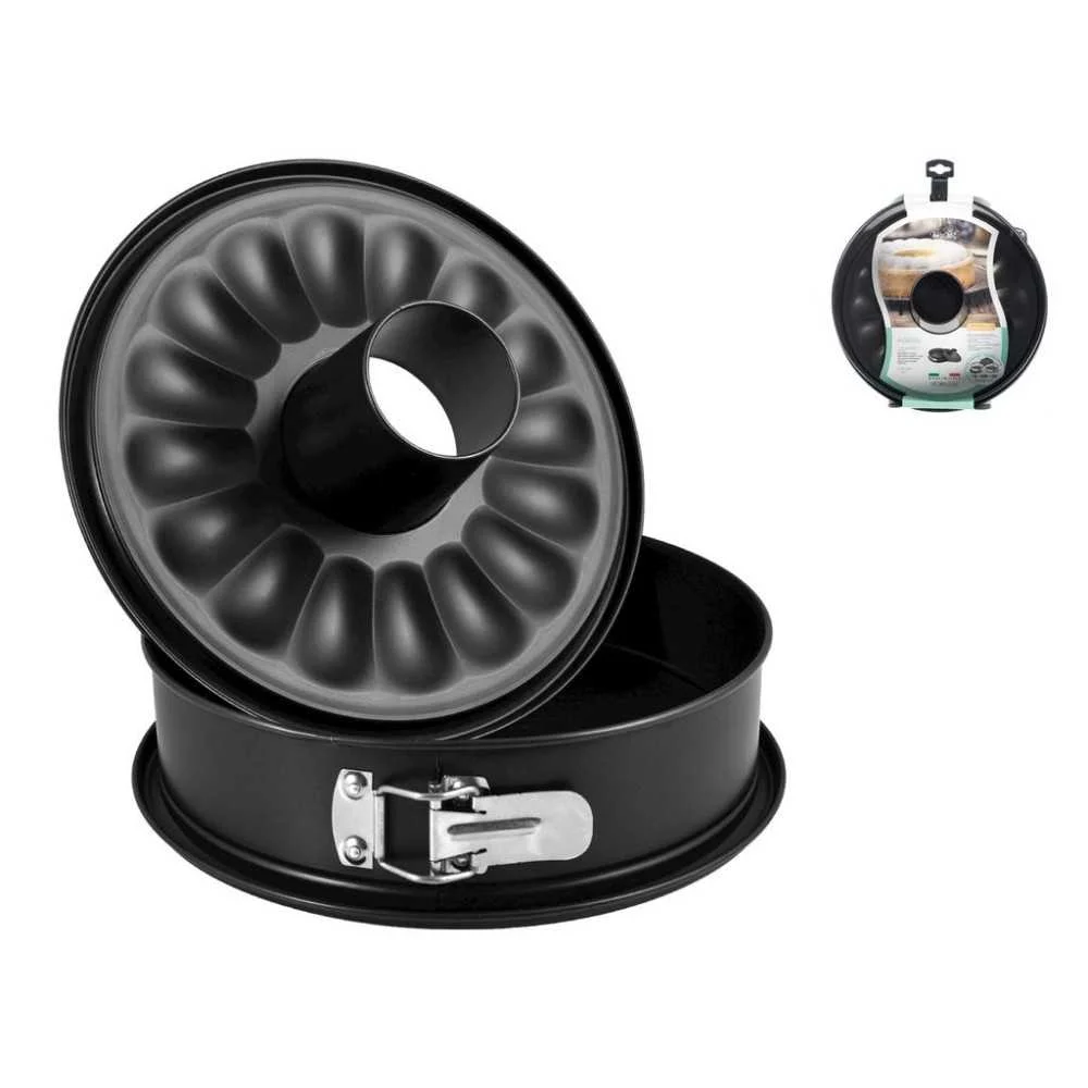 Tortiera 2 Fondi Antiaderente Arianna Ø28 cm – Grande Capacità