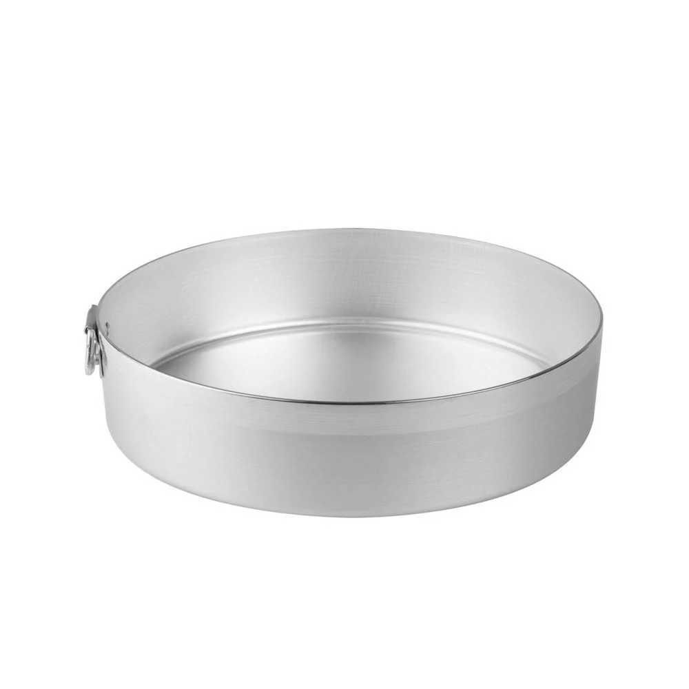 Tortiera Cilindrica in Alluminio con Anello Ø30 cm – Risultati Professionali
