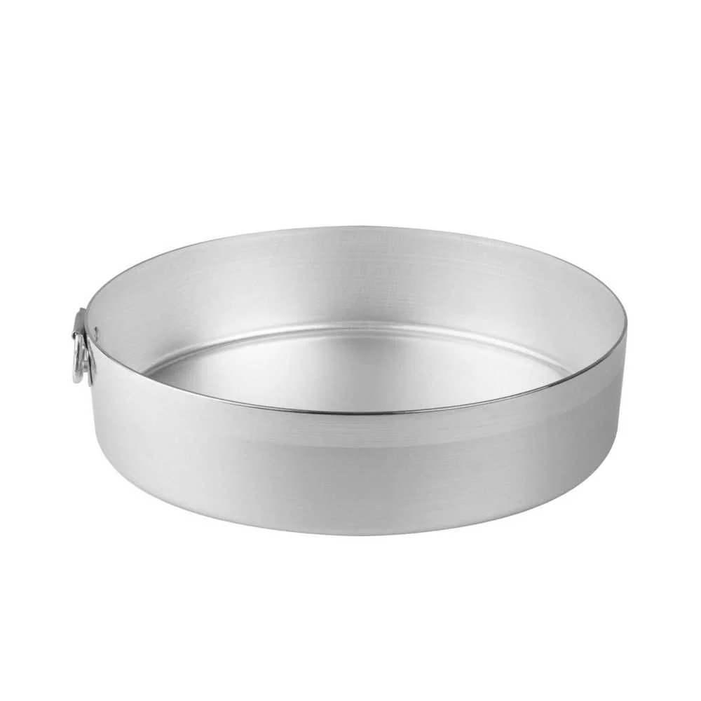Tortiera Cilindrica in Alluminio con Anello Ø32 cm – Grande Capacità