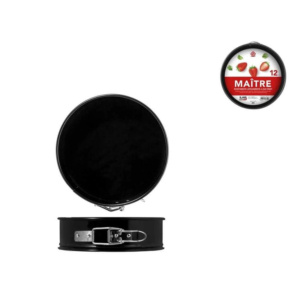 Tortiera Mini 1 Fondo Antiaderente Maitre Ø12 cm – Torta Monoporzione