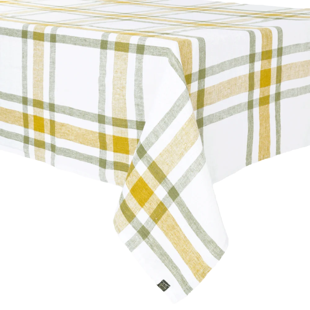 Tovaglia Capri Lino Cedro 160x250