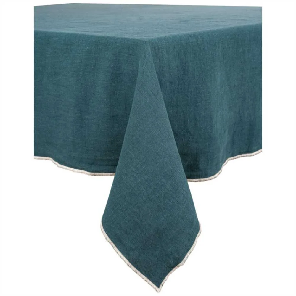 Tovaglia Lino Blue de Prusse 160x250