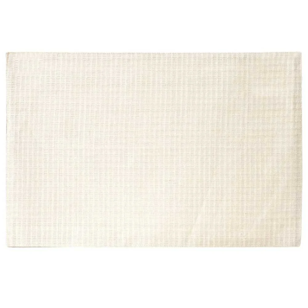 Tovaglietta Cotone e Ramié Avorio 45x30 cm