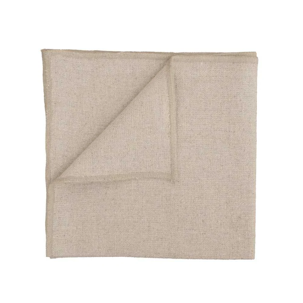Tovagliolo 40x40 cm in Lino e Cotone Corte Naturale  Eleganza Quotidiana