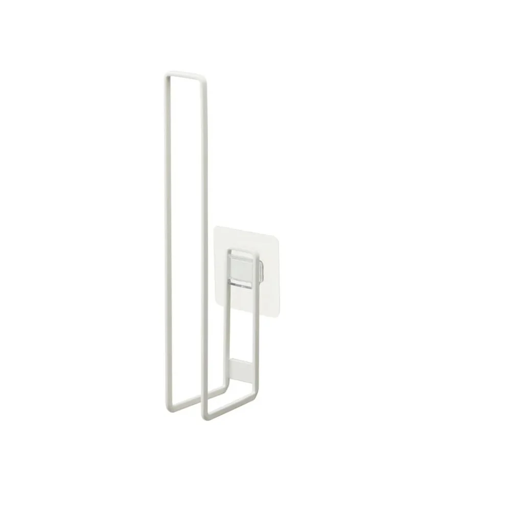 Tower Porta Carta Igienica con Gancio Bianco